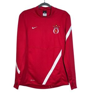 Nike Women's Dri-Fit Oklahoma FC Soccer Long Sleeve Training Pullover Top M‎